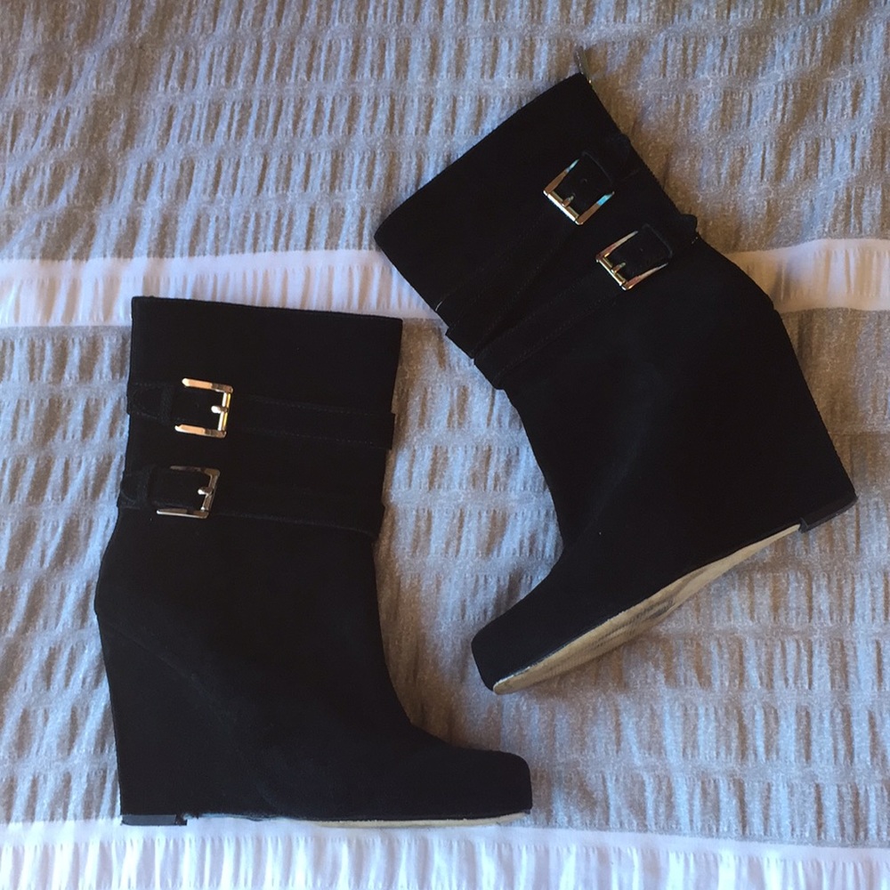 Michael Kors 🖤 Heeled Suede Boots